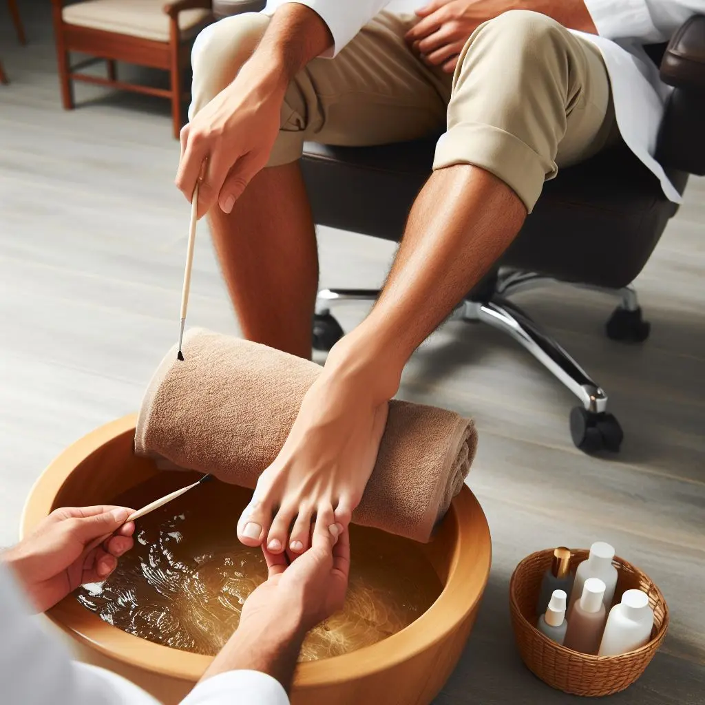 مانیکور و پدیکور آقایان